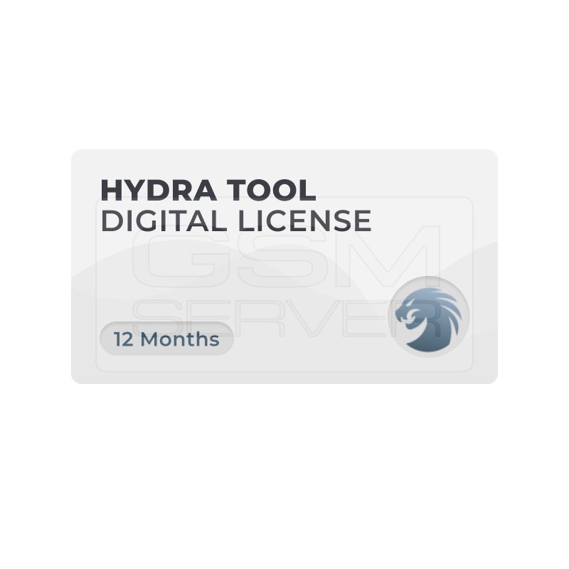 Hydra Tool - Licence numérique de 12 mois.