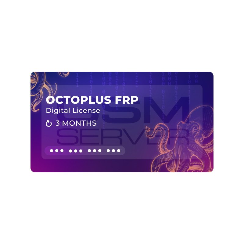 Octoplus FRP 3 Mois Digital License