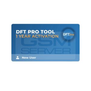 Activation de DFT Pro Tool pour 1 an (Nouvel utilisateur)